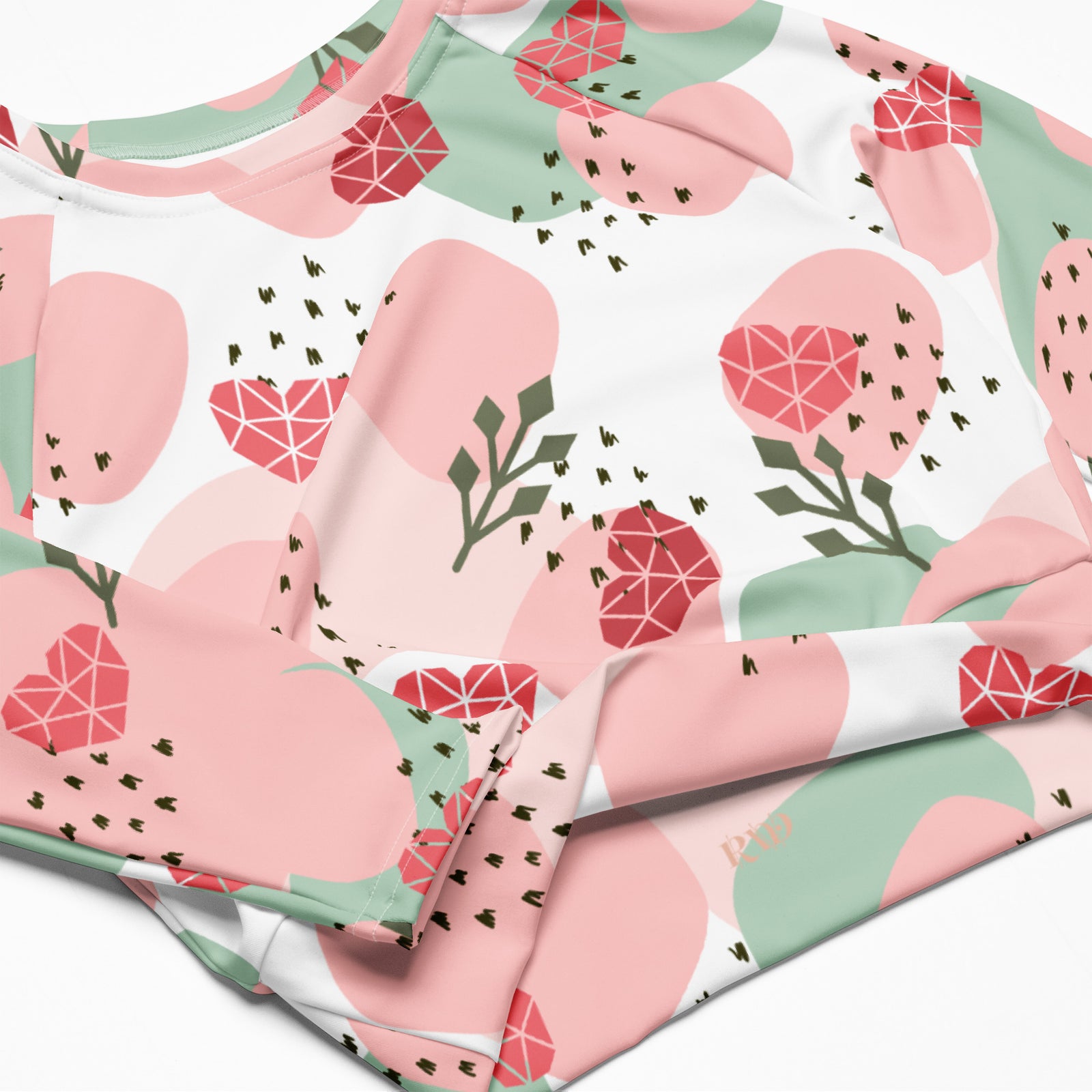 Bloom Recycled Long Sleeve Crop Top The Bloom Recycled Long Sleeve Crop Top is designed to pair seamlessly with the Bloom and Lift High-Waist Flare Leggings - creating a flattering, functional set you'll reach for on repeat. Made from recycled performance