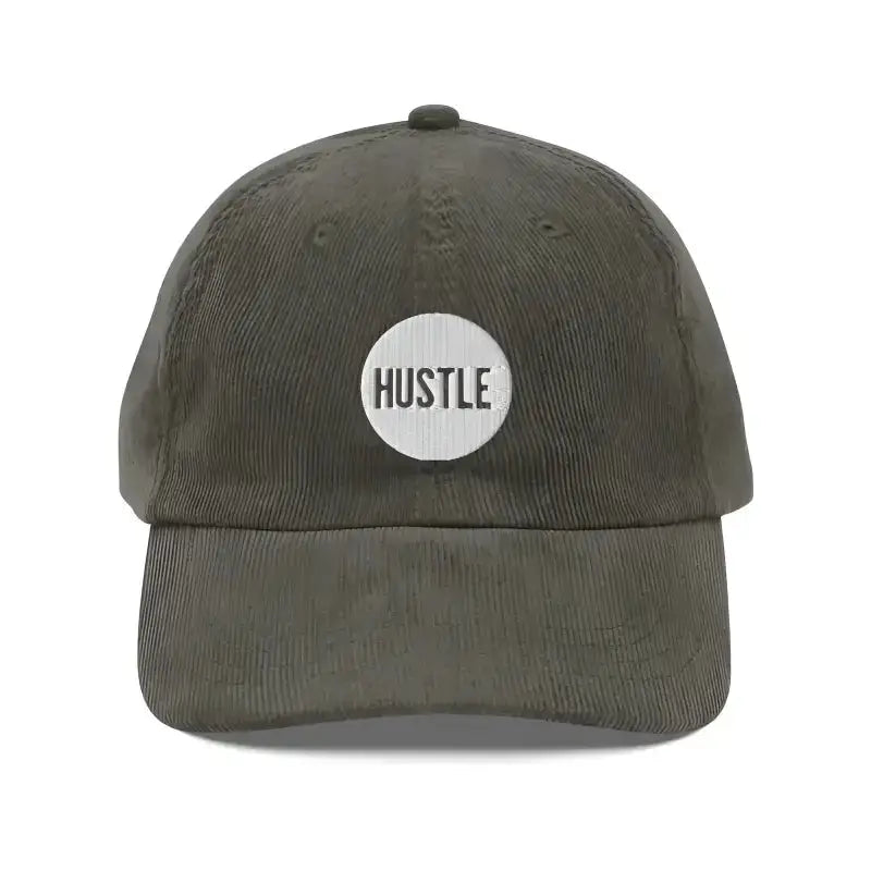 Olive green corduroy baseball cap from Corduroy Hats collection, perfect for casual style