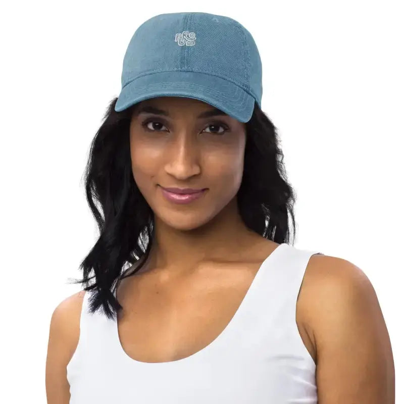 Denim Caps - Revive Wear Ladies' Denim Cap. Timeless as your favorite pair of jeans. This pigment-dyed denim cap with an adjustable strap lets you find your perfect fit. Available now.
