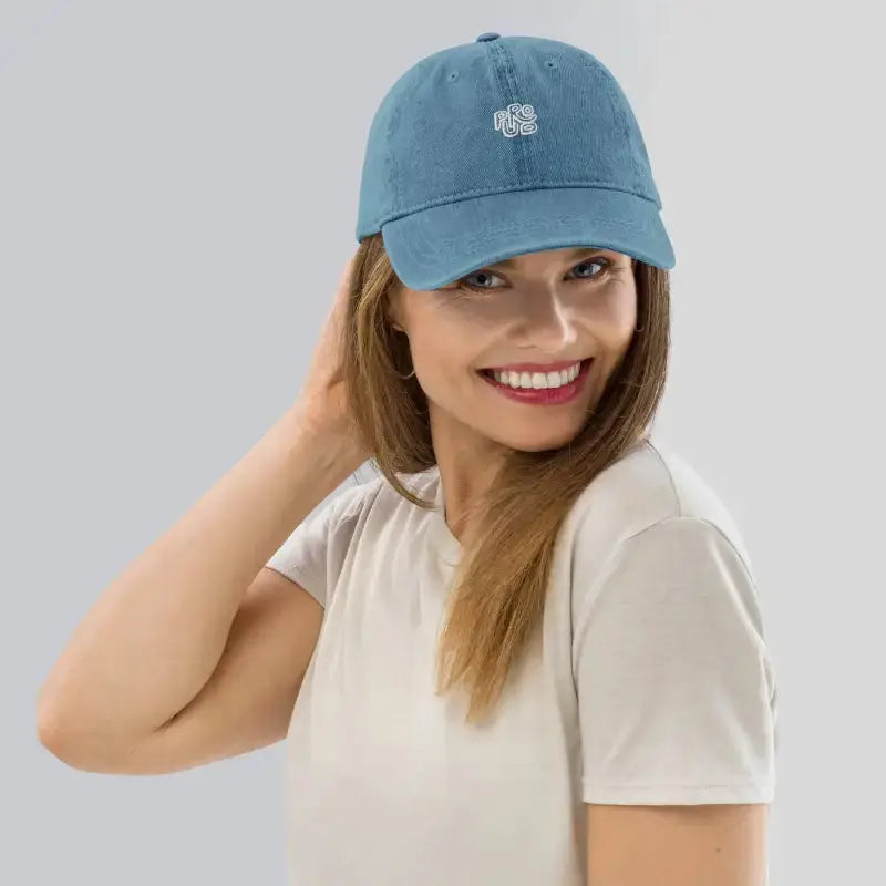 Denim Caps - Revive Wear Ladies' Denim Cap. Timeless as your favorite pair of jeans. This pigment-dyed denim cap with an adjustable strap lets you find your perfect fit. Available now.