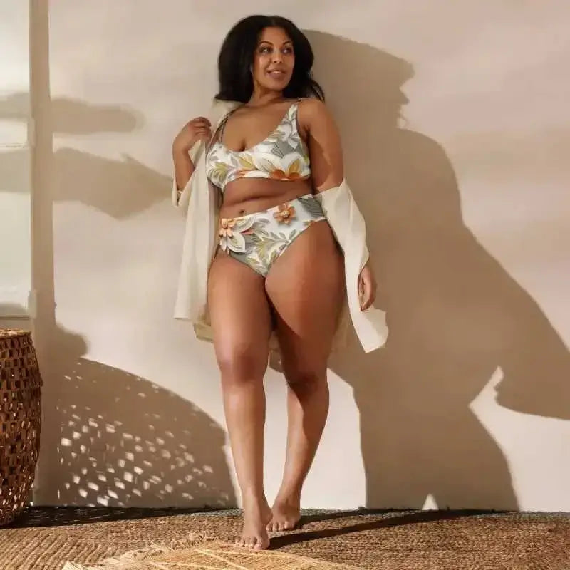 Green High Waist Bikini