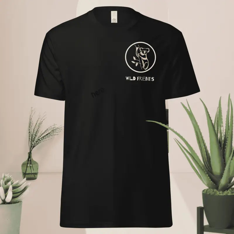 Organic Black Cotton Tee - Revive Wear Organic Black Cotton T-Shirt.
This super soft, relaxed black tee is made of organic cotton, perfect for everyday wear or sports. Available in standard and plus sizes.
