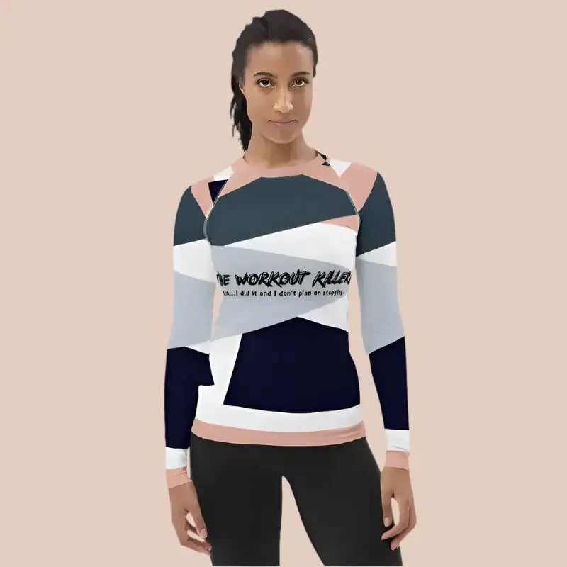 Women's Rash Guard Workout
