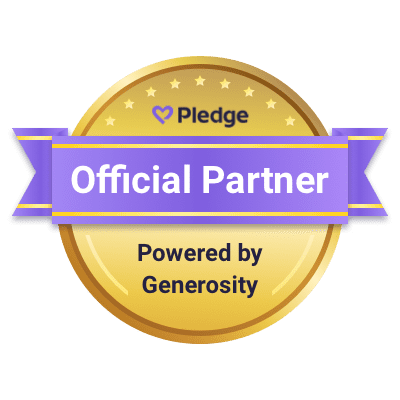 Pledging Badge in Supporting and Donating to People and Wildlife