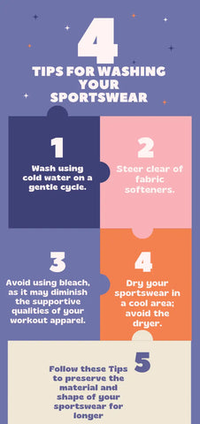 Use our top tips to wash your sportswear for longer lasting wear