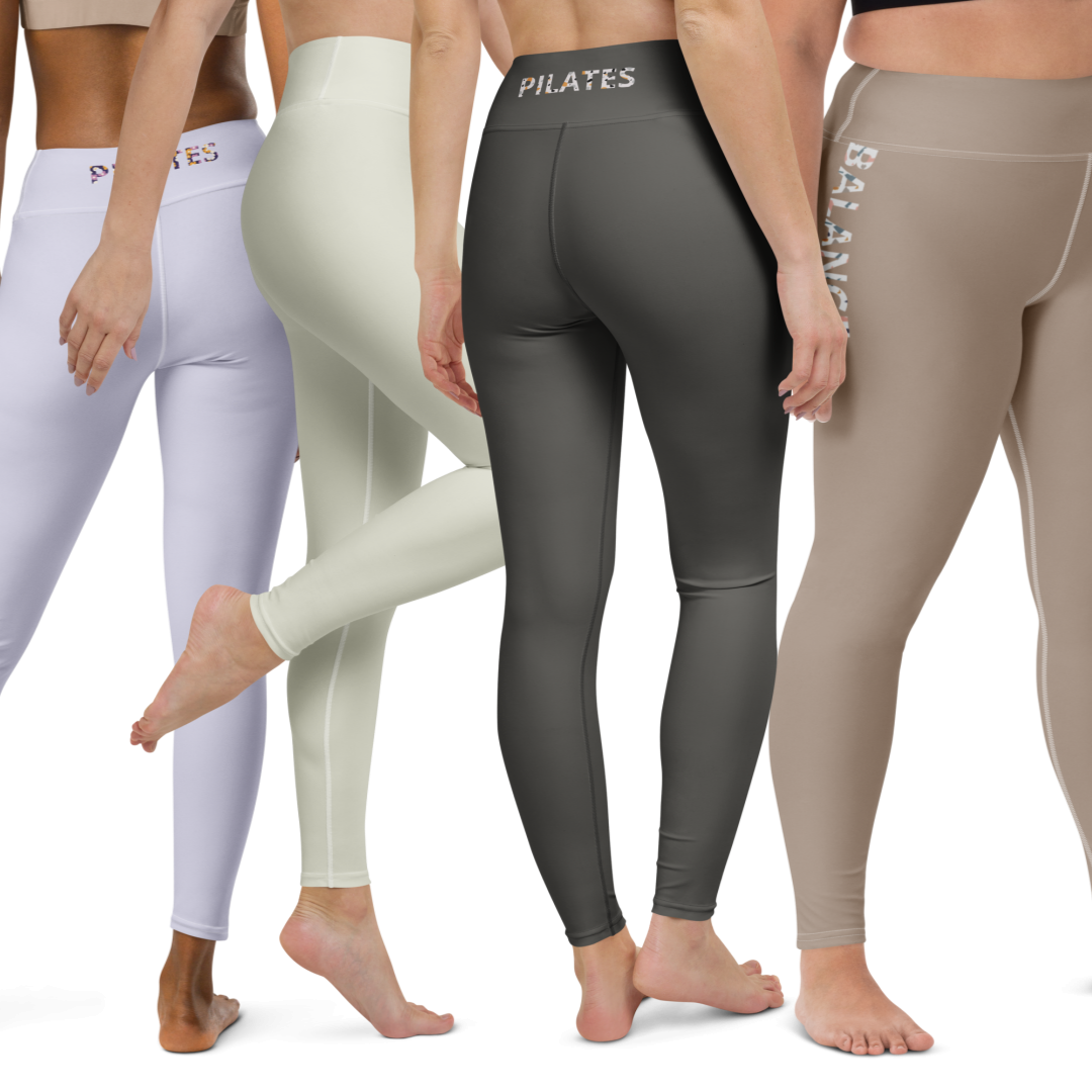 Womens yoga pants for Pilates with high waist support
