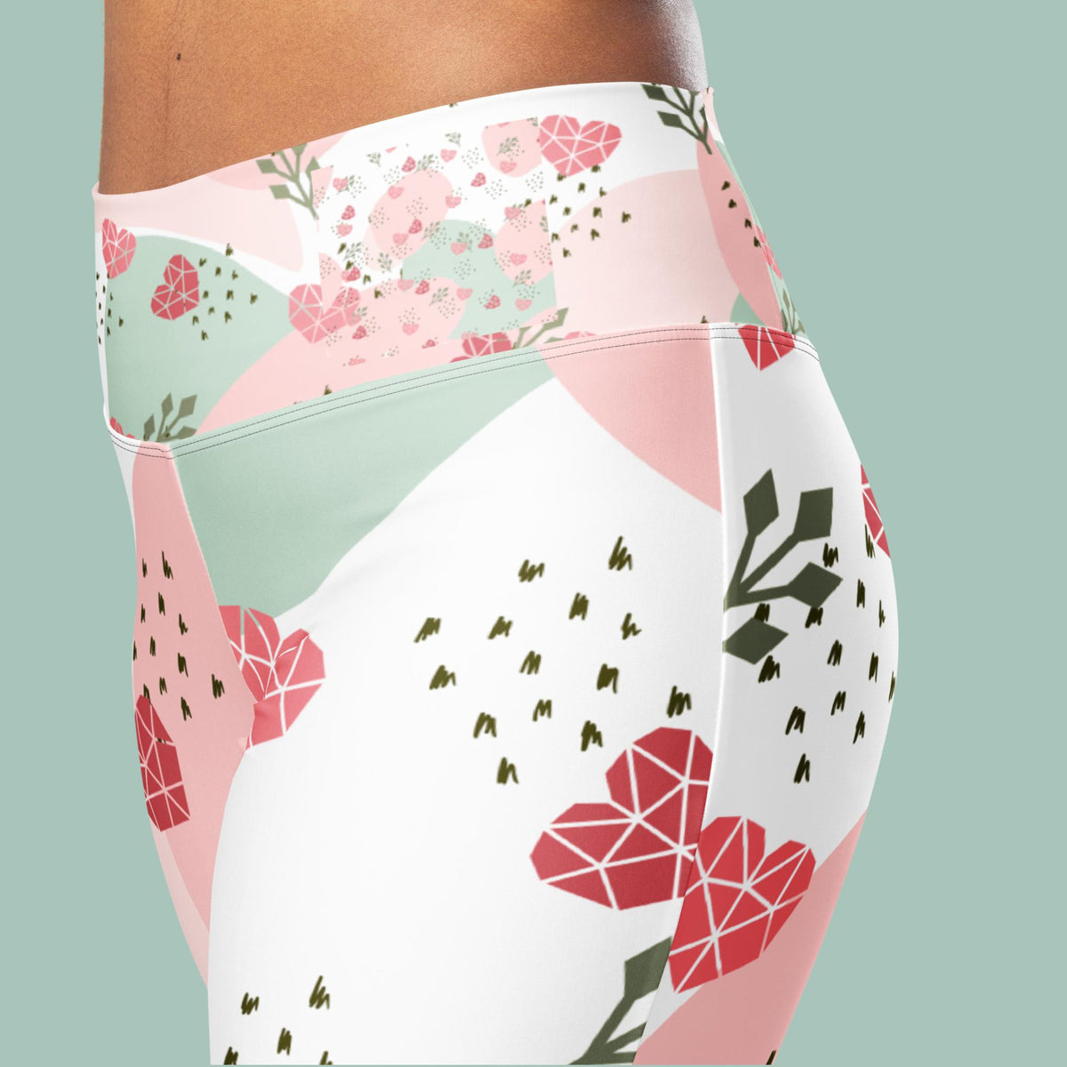 Bloom and Lift High-Waist Flare leggings $80.00