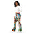 Picasso Print Flare Leggings