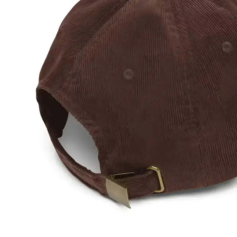 Brown corduroy baseball cap from Corduroy Hats, perfect for casual style and sun protection