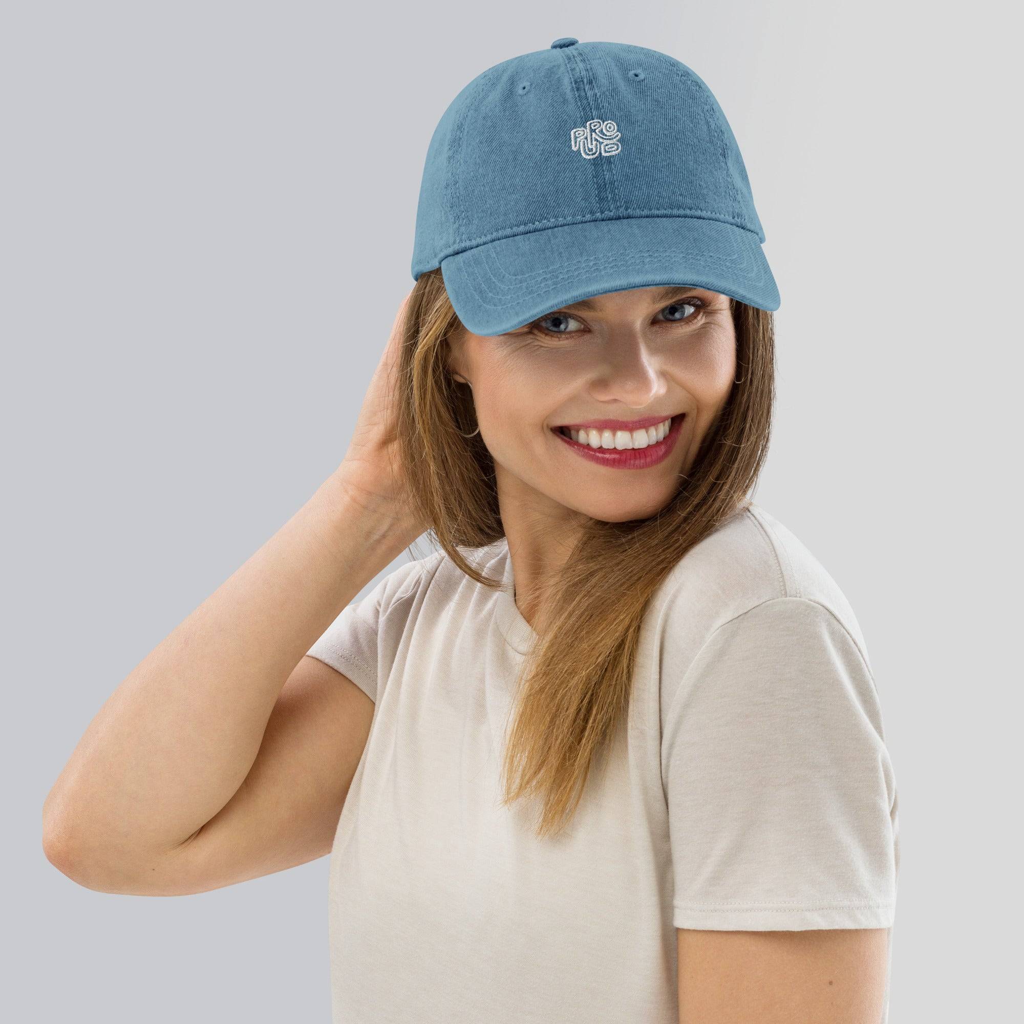 Denim Caps - Revive Wear     Ladies' Denim Cap. Timeless as your favorite pair of jeans. This pigment-dyed denim cap with an adjustable strap lets you find your perfect fit. Available now.