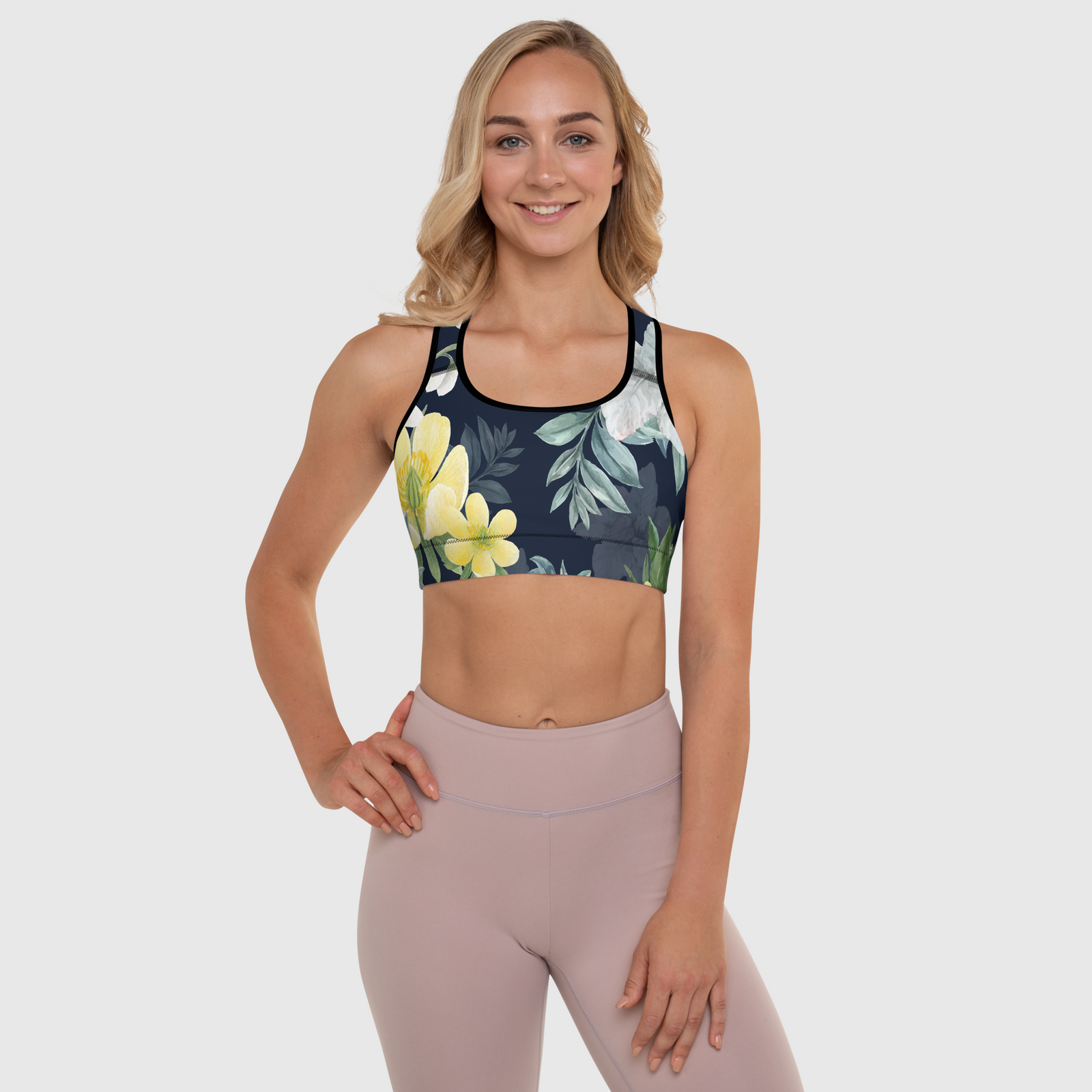 Fitness Floral Padded Sports Bra - Revive Wear Fitness Floral Padded Sports Bra at Revive Wear provides you with the ultimate support. Pair it with our workout leggings for free delivery. Shop today.