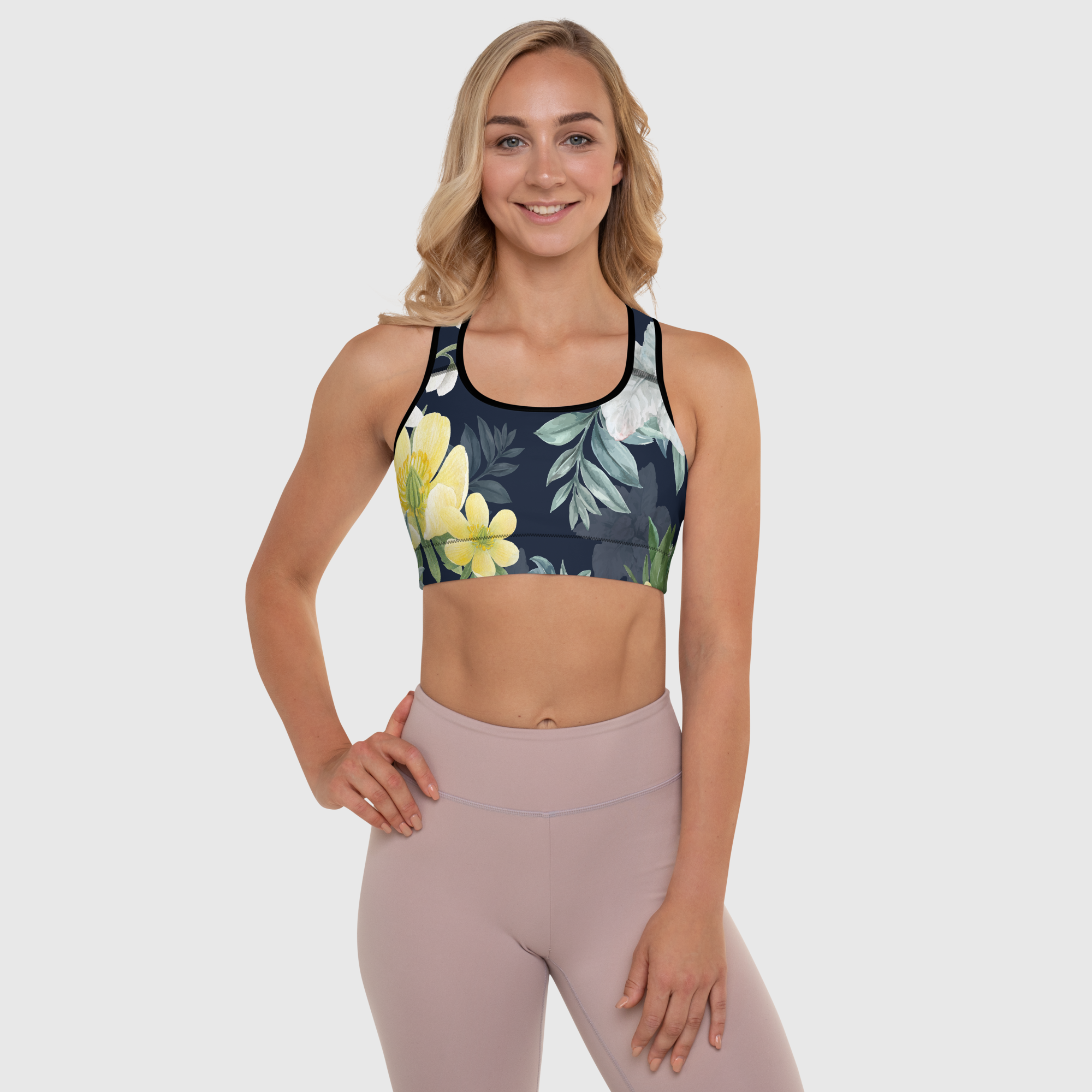 Fitness Floral Padded Sports Bra - Revive Wear Fitness Floral Padded Sports Bra at Revive Wear provides you with the ultimate support. Pair it with our workout leggings for free delivery. Shop today.