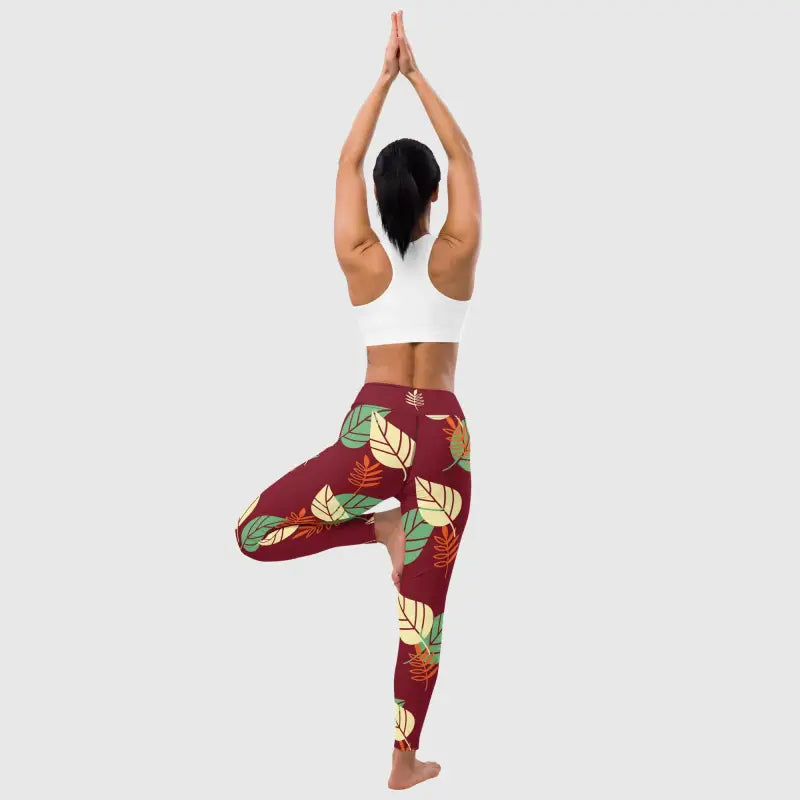 Flourishing Yoga Leggings | Women's Sports Wear - Revive Wear Flourishing Yoga Leggings. Supportive Fit. Precision cut and handmade. Flexible fit to your body shape. Shop Yoga Leggings with Free Shipping