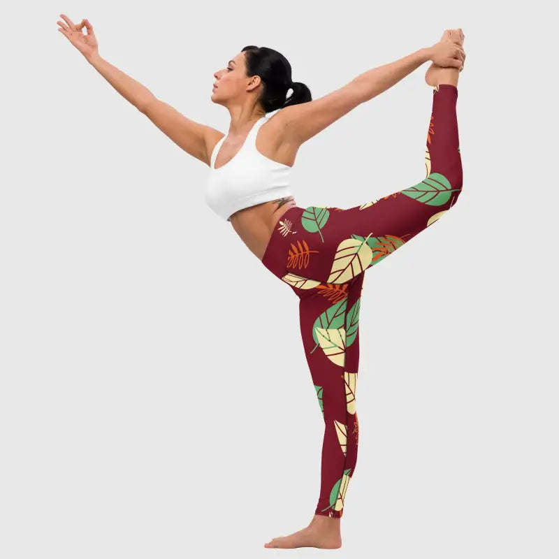 Flourishing Yoga Leggings | Women's Sports Wear - Revive Wear Flourishing Yoga Leggings. Supportive Fit. Precision cut and handmade. Flexible fit to your body shape. Shop Yoga Leggings with Free Shipping