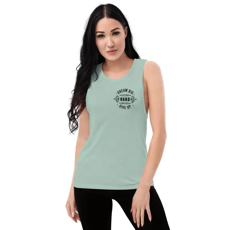 Ladies’ Muscle Tank | Women's Tank Tops Australia - Revive Wear     Women's tank tops Australia. Low-cut armholes. Great for Workouts, Yoga, and Running. 10 % Discount. Shop with Revive Wear for Free Delivery.