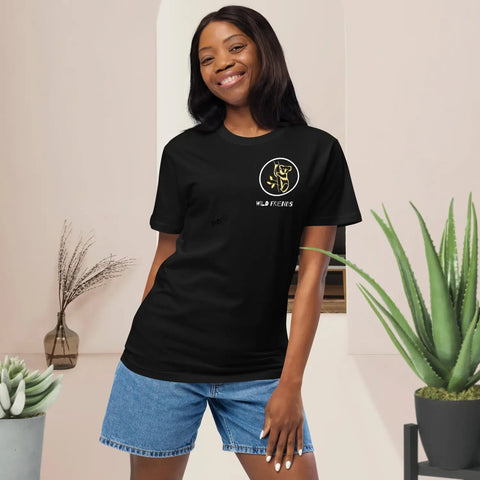 Organic Black Cotton Tee
