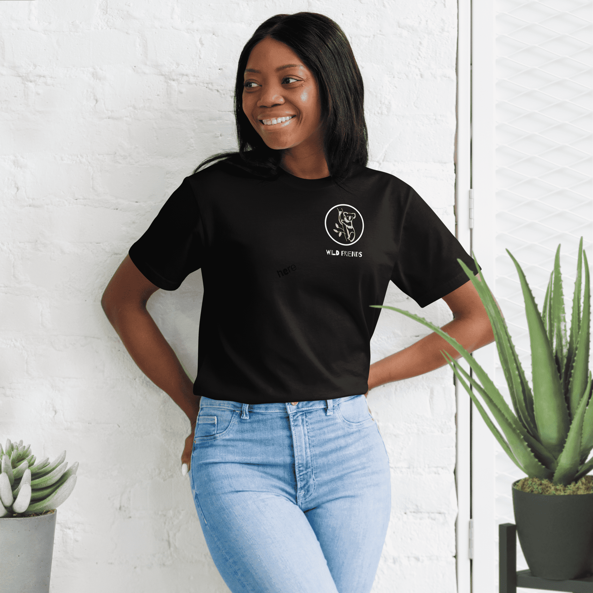 Organic Black Cotton Tee - Revive Wear     Organic Black Cotton T-Shirt.
This super soft, relaxed black tee is made of organic cotton, perfect for everyday wear or sports. Available in standard and plus sizes.