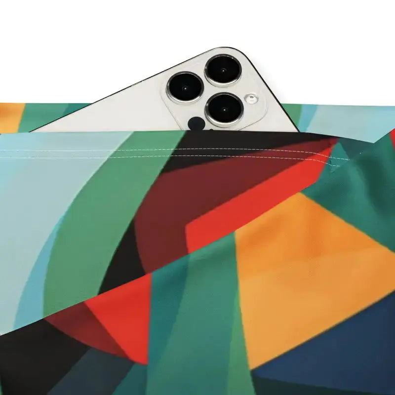 Picasso Print Flare Leggings