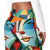 Picasso Print Flare Leggings