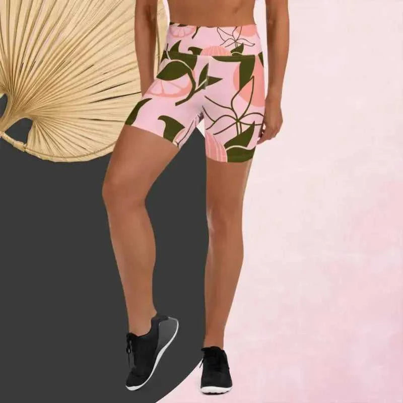 Pink Yoga Shorts - Revive Wear     Pink Yoga Shorts for Comfort and Flattering Fit.
Made of soft microfiber are body-flattering and super comfortable for intense workouts. Shop Subscribe Save.