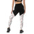 Radiant sports compression leggings with compression fabric and sewn in gusset