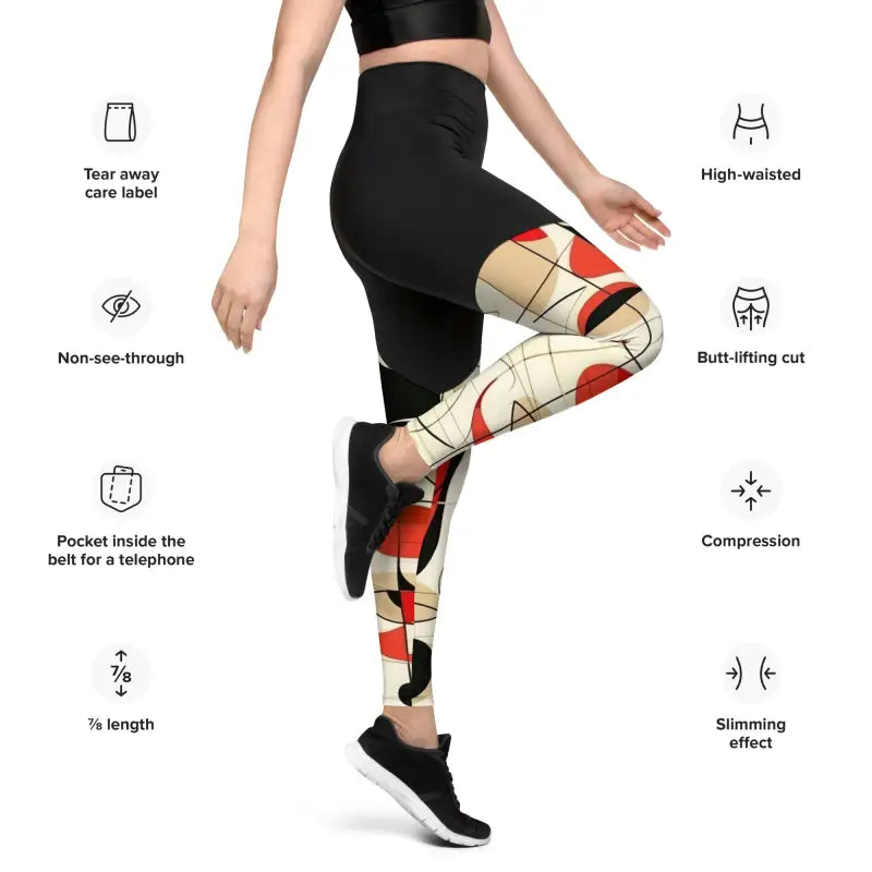 Sports Leggings High Waist Comfort