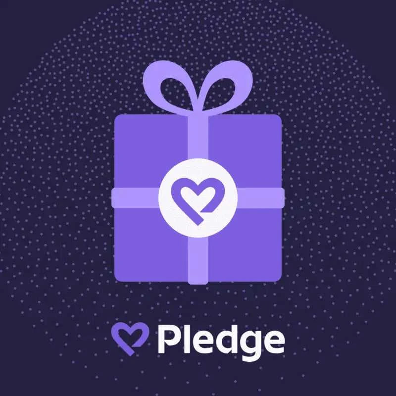 Purple gift with heart supporting Australian Wildlife Conservancy through Revive Wear Donates