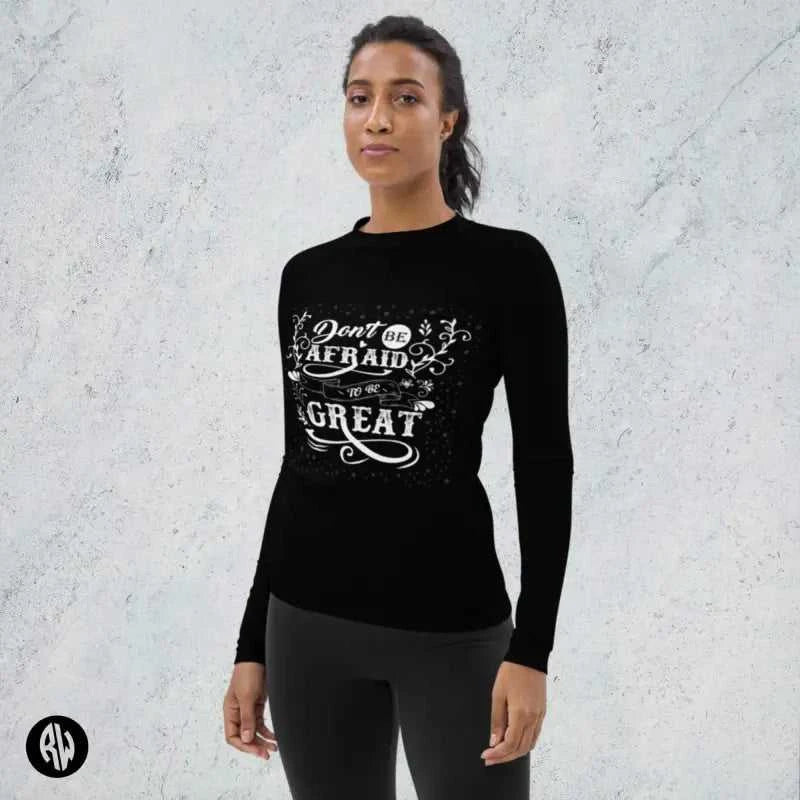 Women's Black Long Sleeve Rash Guard - Revive Wear     Shop Women's Black Long Sleeve Rash Guard $76.00 UPF 50+ protection. Subscribe and receive your first 10% Discount at Revive Wear..