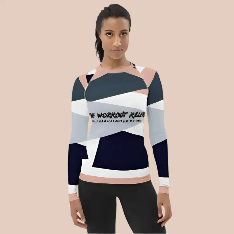 Women's Rash Guard Workout
