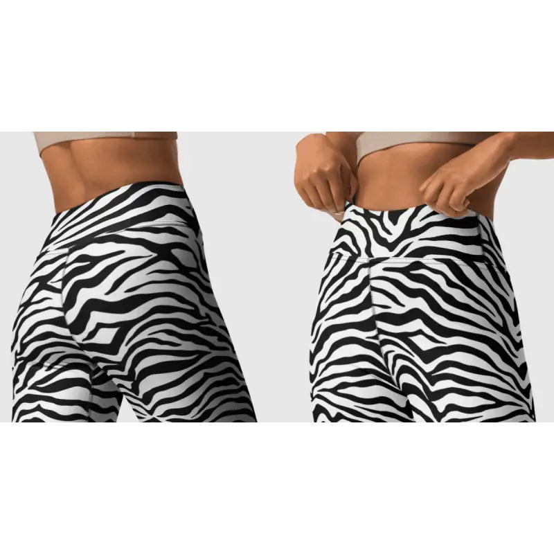 Zebra Leggings - Revive Wear     Show everyone your wild side with these super soft zebra leggings. Great for everyday wear and workouts. Browse Workout Leggings and Yoga Pants at Revive Wear.