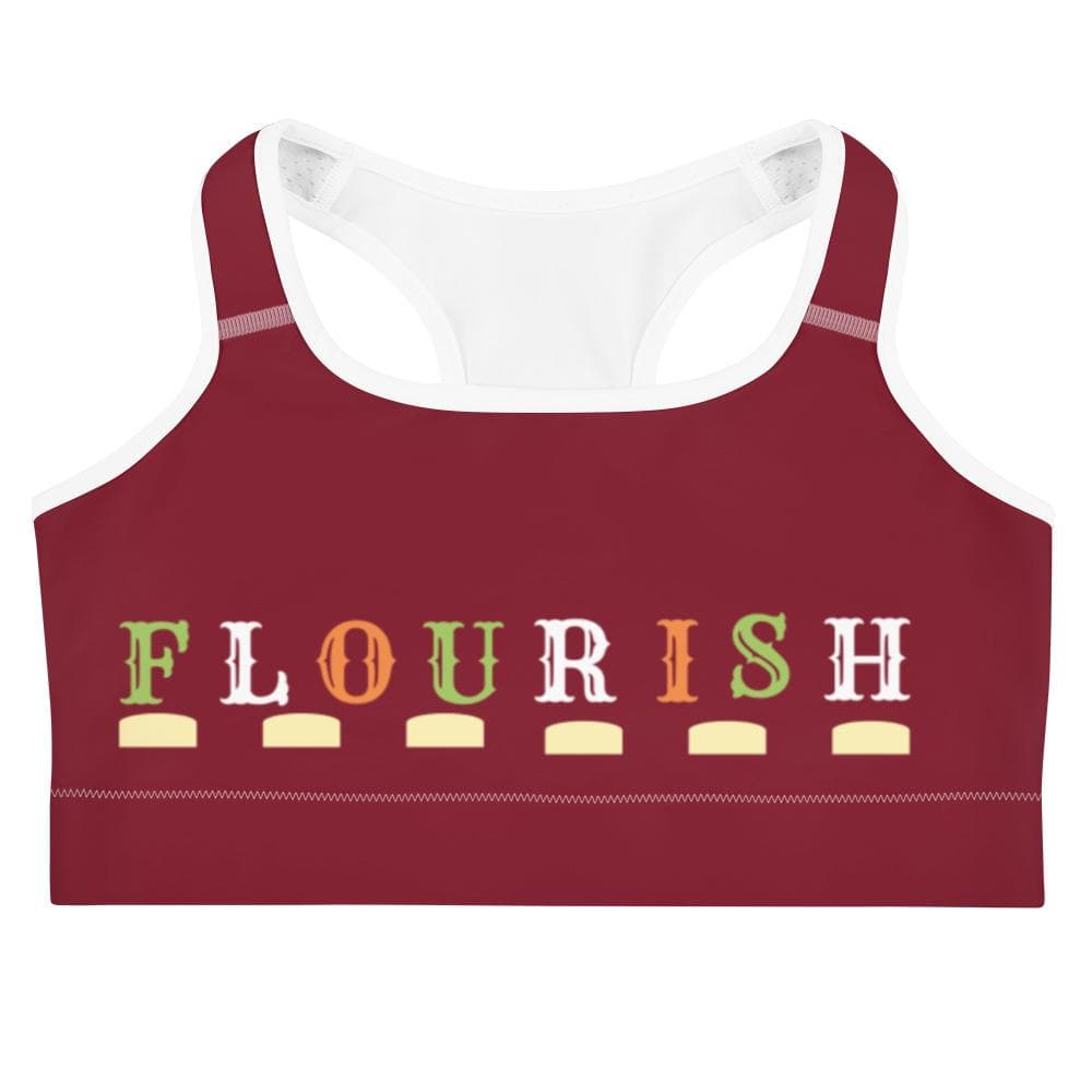 Active Women's Flourish Sports Bra - Revive Wear     This gorgeous sports bra is made from moisture-wicking material that stays dry during low and medium-intensity workouts. Shop this Moisture Wicking Sports Bra at Revive Wear!