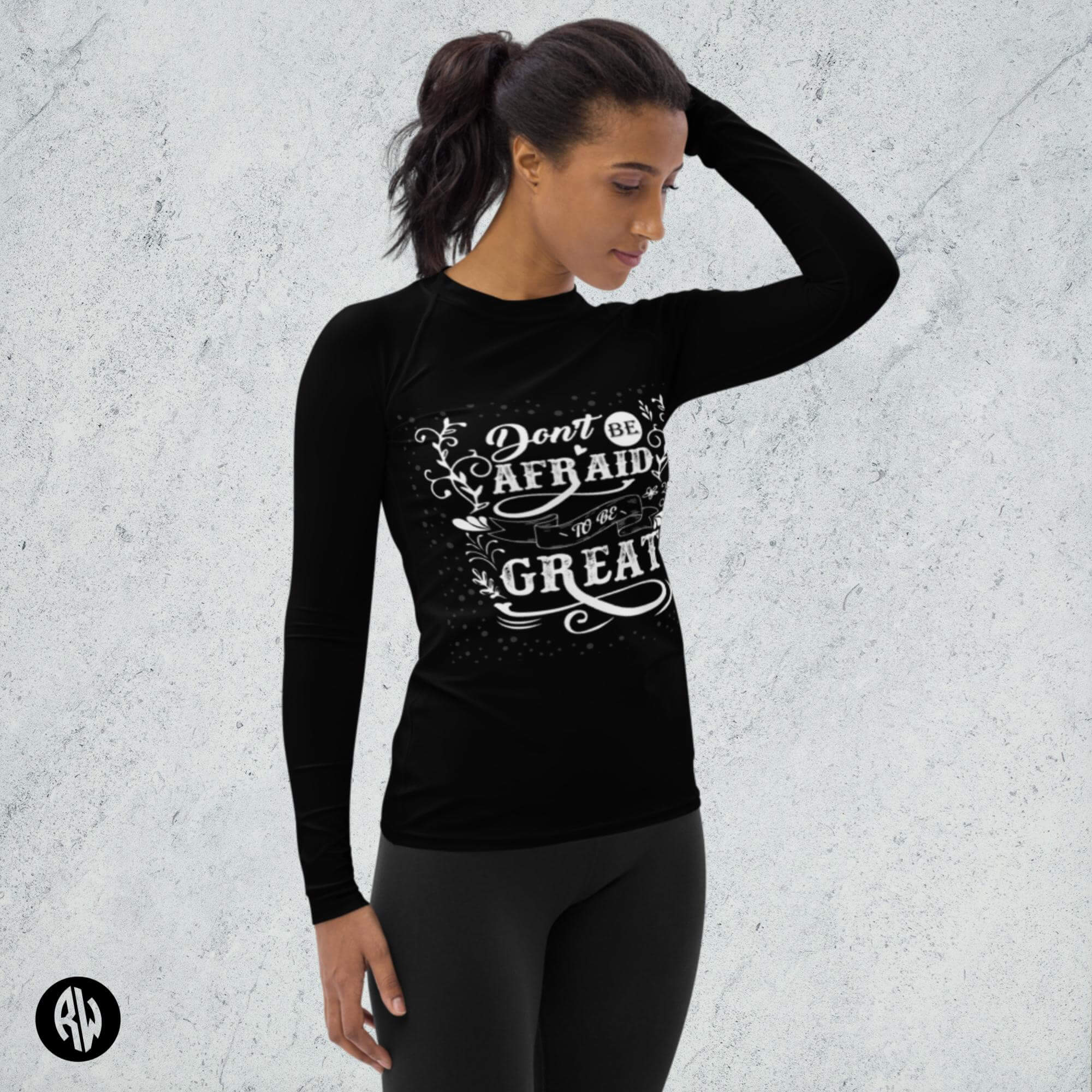 Women's Black Long Sleeve Rash Guard - Revive Wear     Shop Women's Black Long Sleeve Rash Guard $76.00 UPF 50+ protection. Subscribe and receive your first 10% Discount at Revive Wear..
