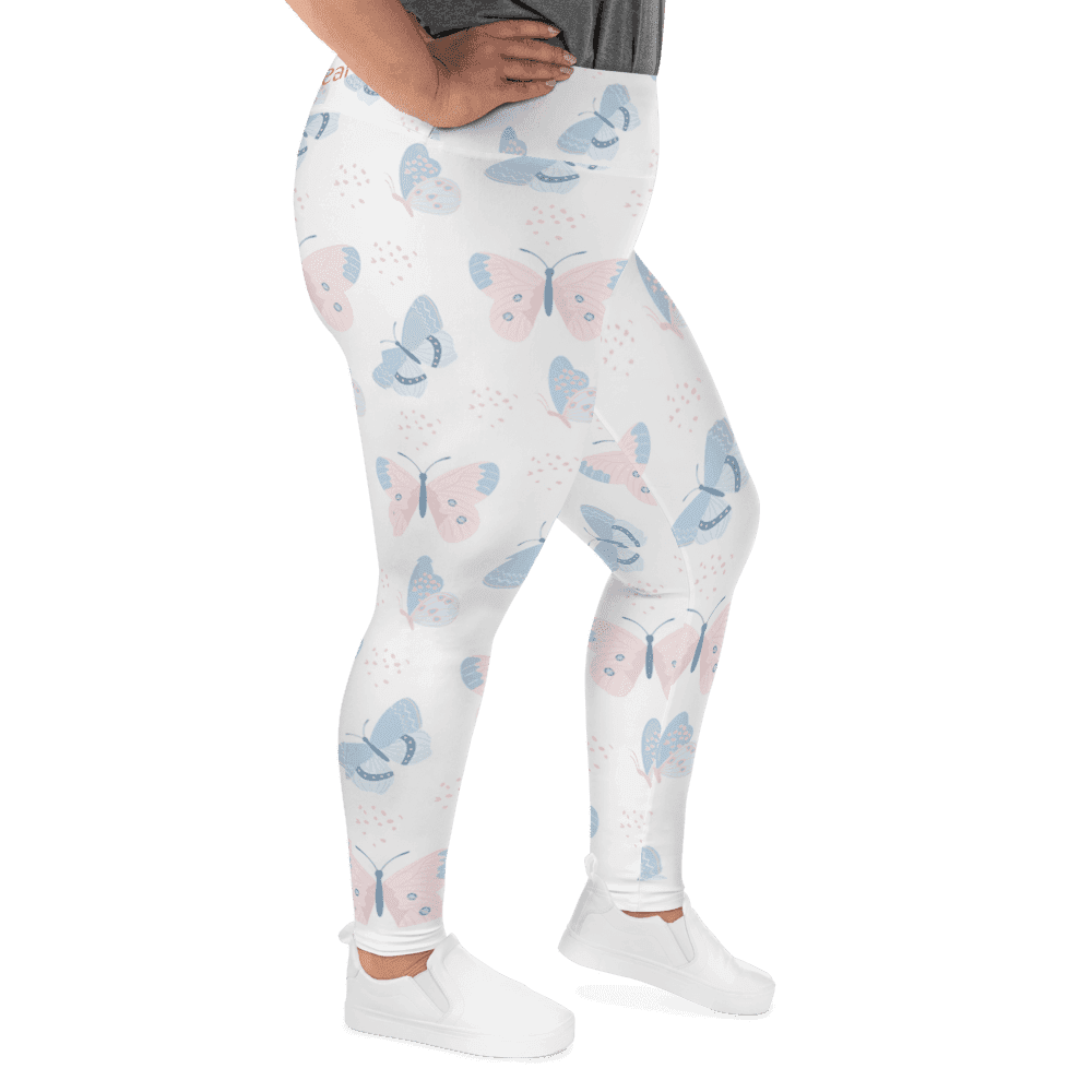 Bliss Plus Size Leggings Australia - Revive Wear     Get the perfect fit with our High Waisted Plus Size Leggings. Made from a soft and stretchy fabric, these leggings offer a comfortable and flattering high-waisted design in various sizes.