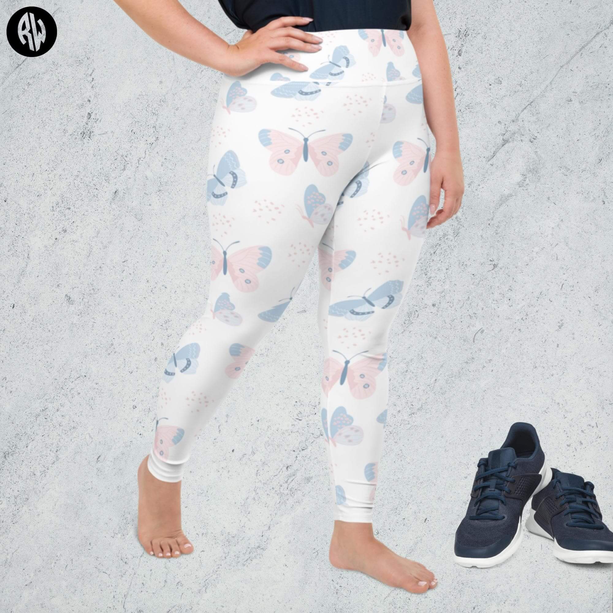 Bliss Plus Size Leggings Australia - Revive Wear     Get the perfect fit with our High Waisted Plus Size Leggings. Made from a soft and stretchy fabric, these leggings offer a comfortable and flattering high-waisted design in various sizes.
