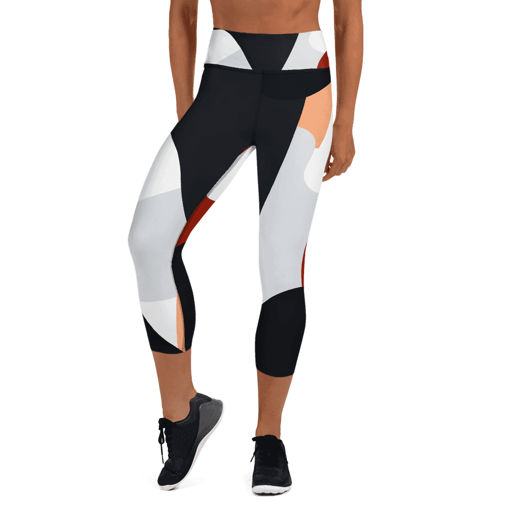 Women's Capri Yoga Pants Exercise Running Athletic Workout Leggings with  Pockets | eBay