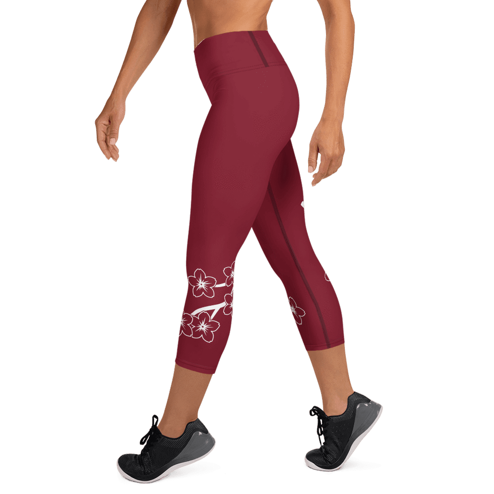 Floral Capri Leggings | Floral Blossom Capri Print - Revive Wear     Our Floral Capri Leggings & Tights have a high, elastic waistband that is the perfect choice for yoga, the gym, and walking. Save Today at Revive Wear