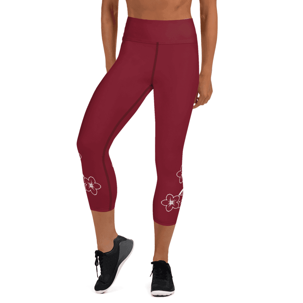 Floral Capri Leggings | Floral Blossom Capri Print - Revive Wear     Our Floral Capri Leggings & Tights have a high, elastic waistband that is the perfect choice for yoga, the gym, and walking. Save Today at Revive Wear