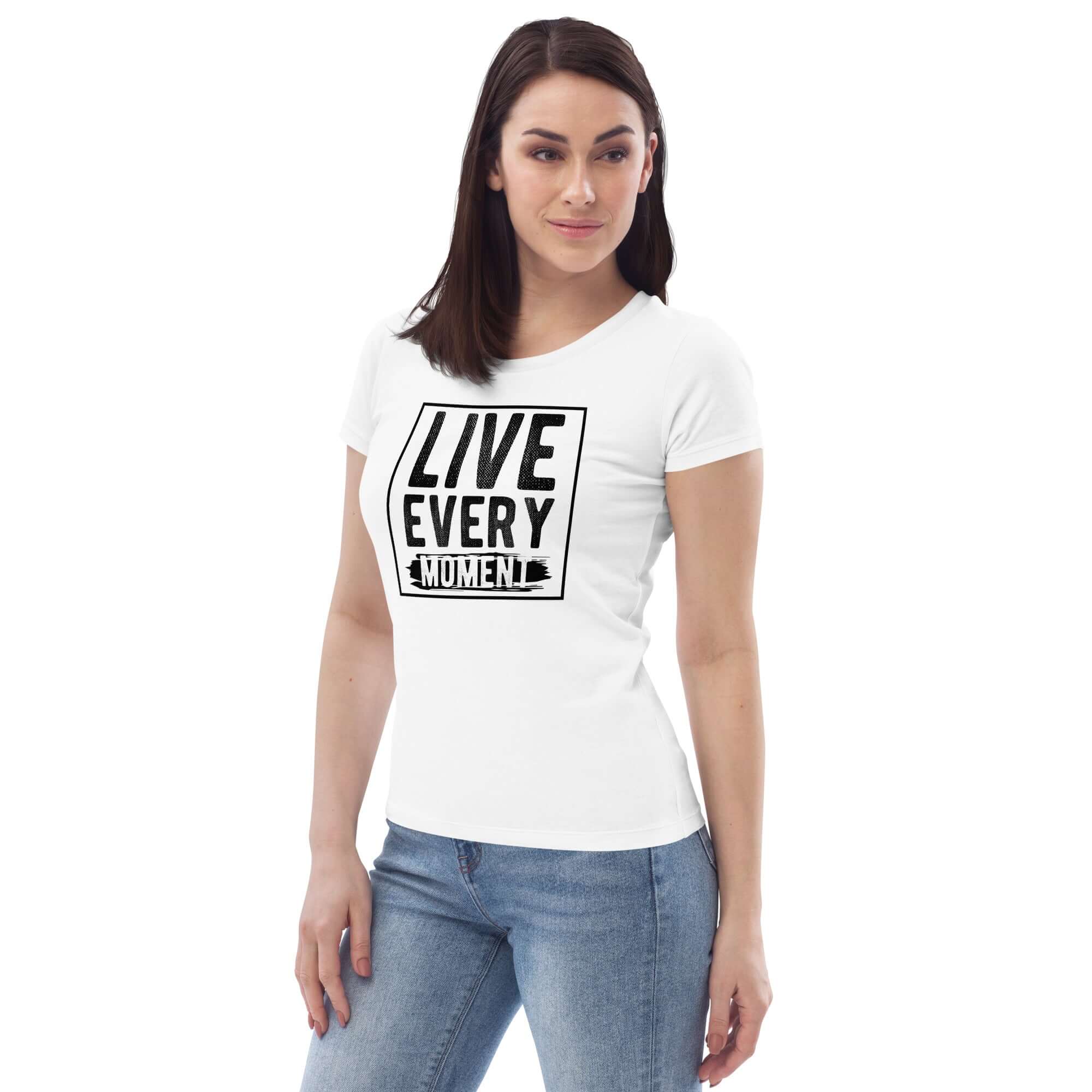 Organic Fitted Tee Live Every Moment - Revive Wear     Shop Organic Fitted Tee Live Every Moment $54.00 Browse Women's Sportswear and Activewear at Revive Wear Australia. Subscribe and receive your first 15% Discount. 