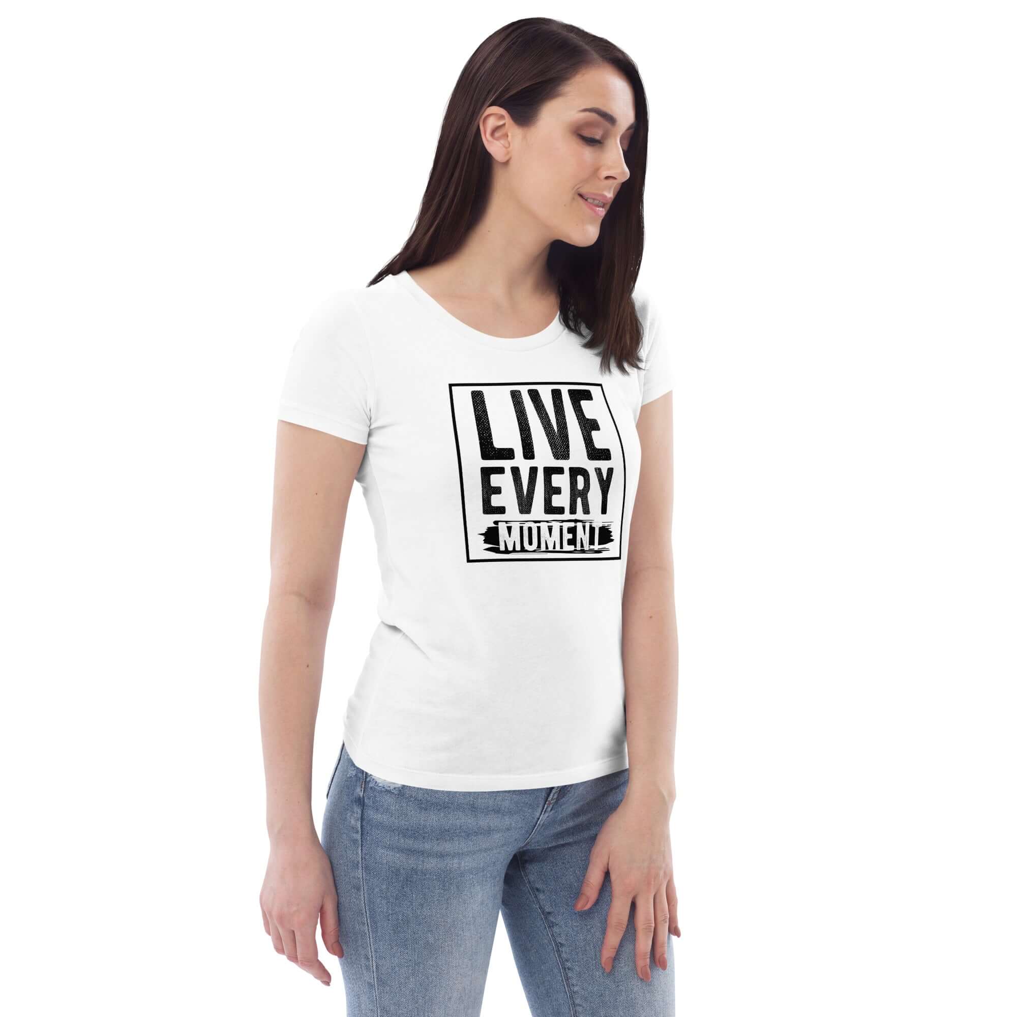 Organic Fitted Tee Live Every Moment - Revive Wear     Shop Organic Fitted Tee Live Every Moment $54.00 Browse Women's Sportswear and Activewear at Revive Wear Australia. Subscribe and receive your first 15% Discount. 